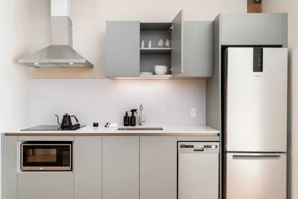 Signature loft apartment at Block House, a heritage boutique aparthotel in Gastown.